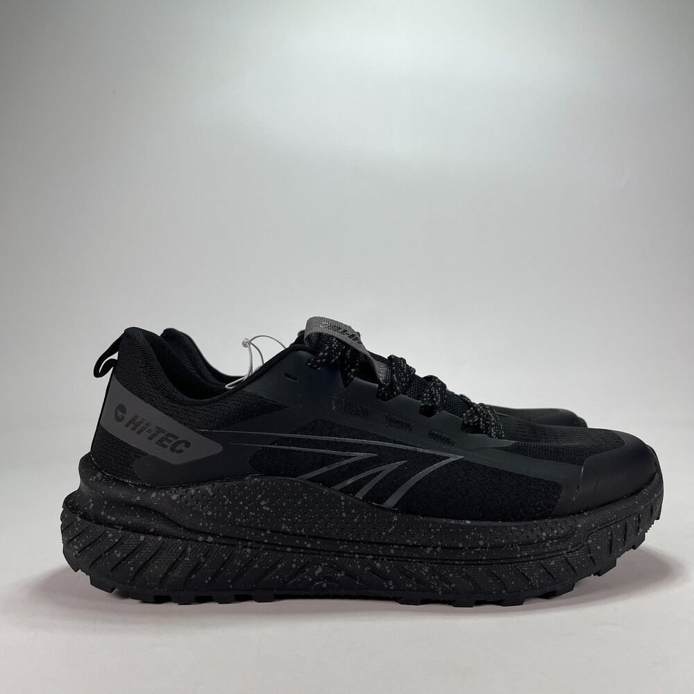 Hi-Tec Black Trail Running Shoes Athletic Outdoor CH80450M-BV Men's Size 9.5